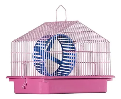 Gaiola Para Hamster Capela Epoxy Cor Rosa Gaiolas Londrina