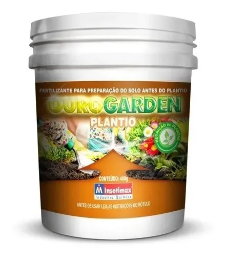 Fertilizante Ourogarden Plantio 400g Insetimax