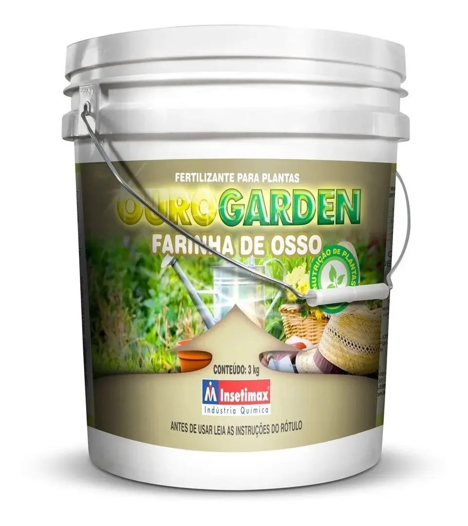 Fertilizante Orgânico Farinha De Osso 400g