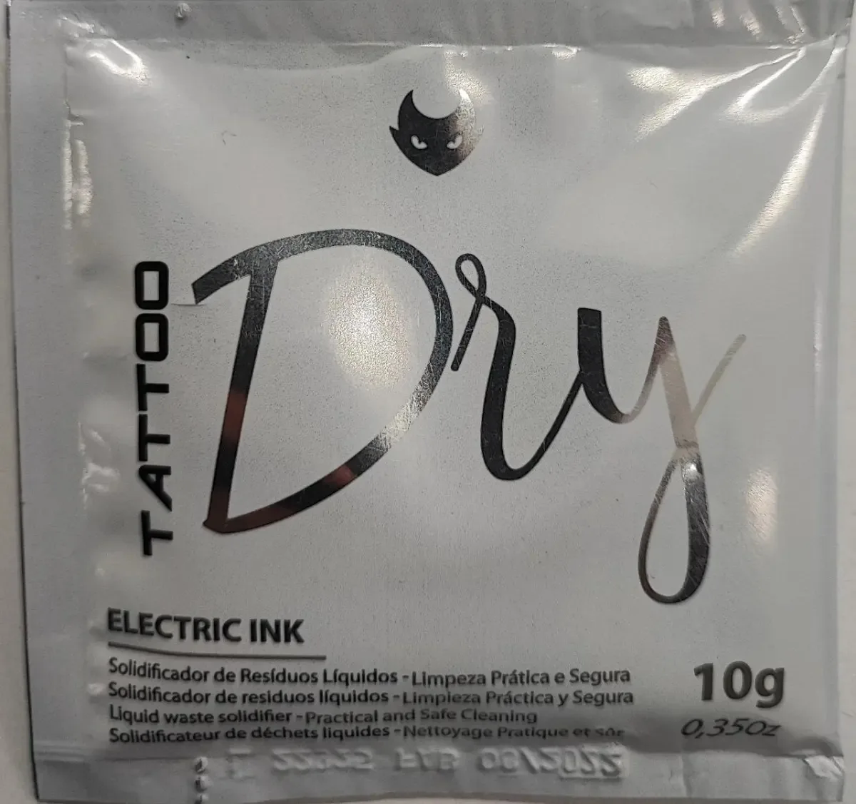 Dry Solidificador Secante De Resíduos Líquidos Tatuagem- 10g