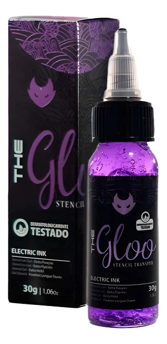 Gel para Decalque Electric Ink The Gloo 30g para Tatuagem