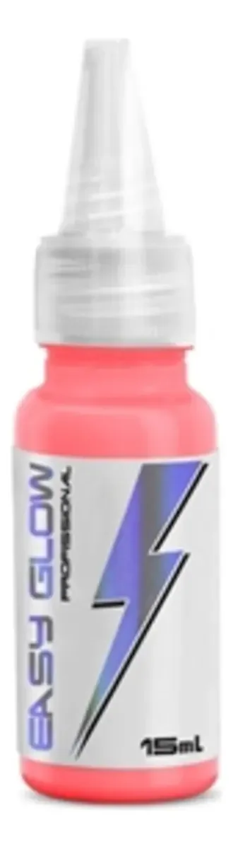 Tinta Tatuagem Easy Glow 15ml Cor Bubblegum