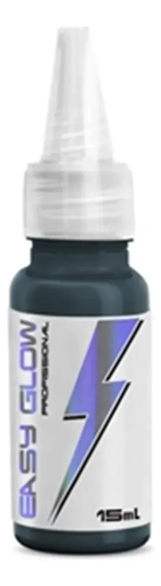 Tinta Tatuagem Easy Glow 15ml Cor Steel Blue