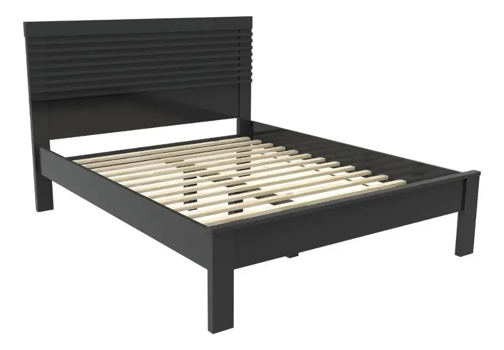 Cama Queen Barton Cor Preto