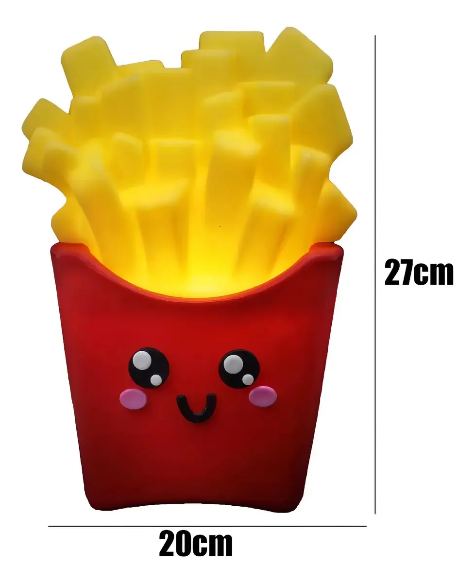 Luminária Batata Frita + Lâmpada Led - Usare Luminárias