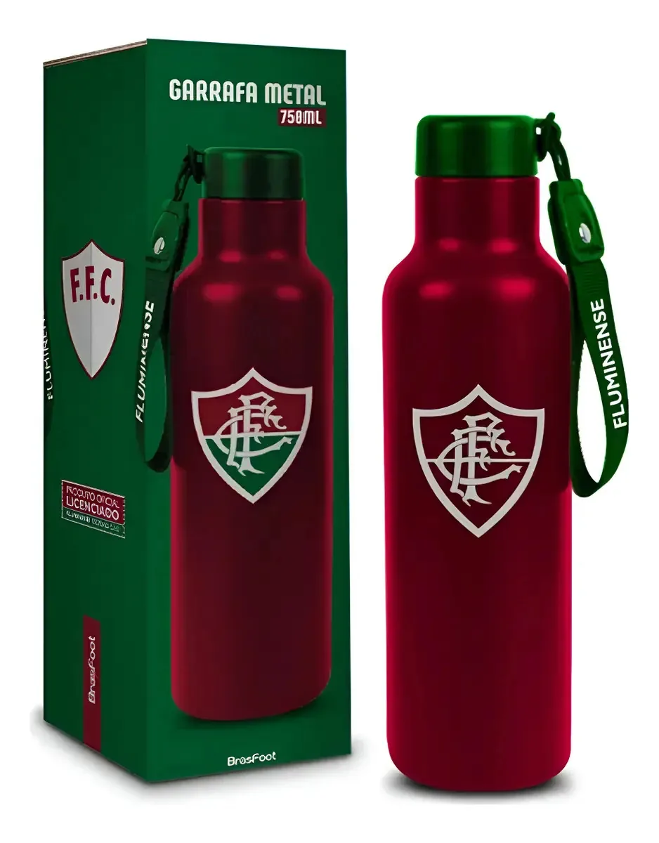 Garrafa Steam Alumínio Fluminense 750ml