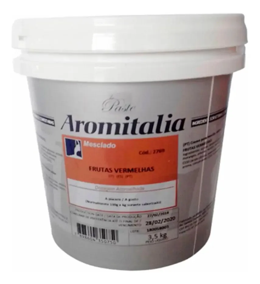 Mesclado Frutas Vermelhas Aromitalia 3,5 Kg
