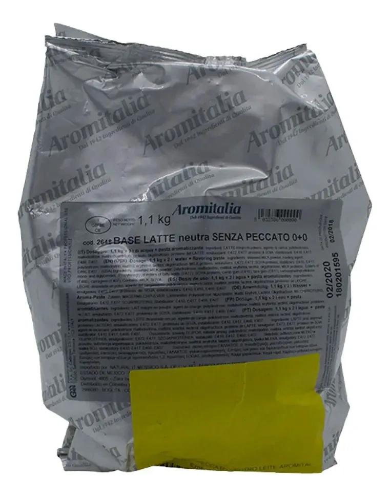 Senza Peccato Leite Aromitalia - 1,1kg Gelado