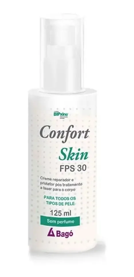 Confort Skin Creme Reparador Corporal Pós Laser Fps30 125ml Não