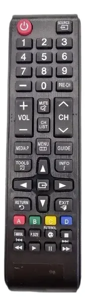 Controle Remoto Universal para TV Samsung Compatível Modelos