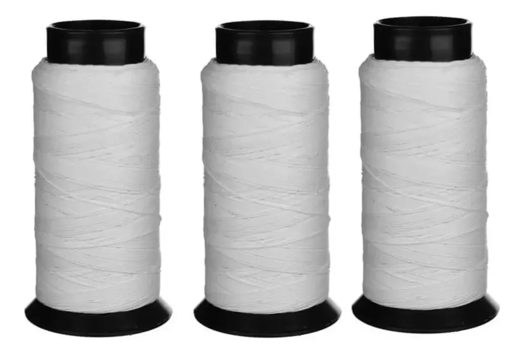 Linha de Pipa Águia 100% Algodão 183m Branca Infantil