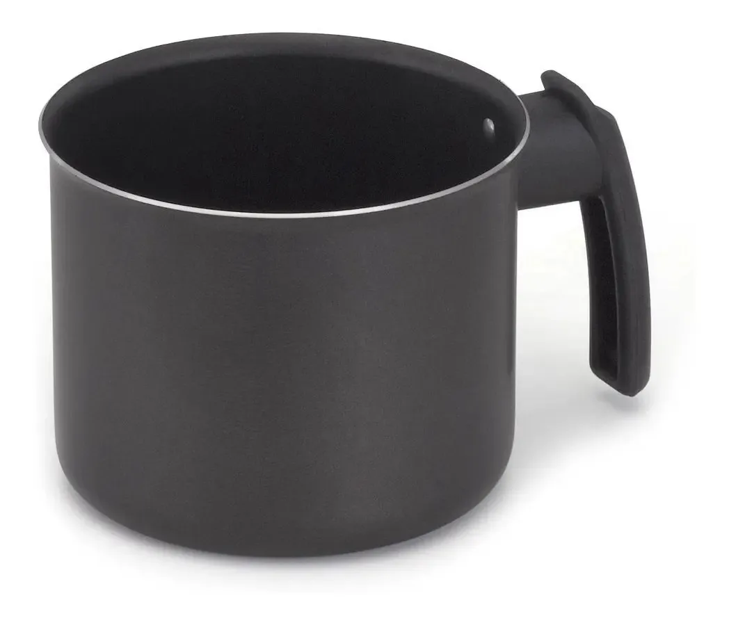 Leiteira Canecão Fervedor - 1, 5 Litros Antiaderente Cor Preto