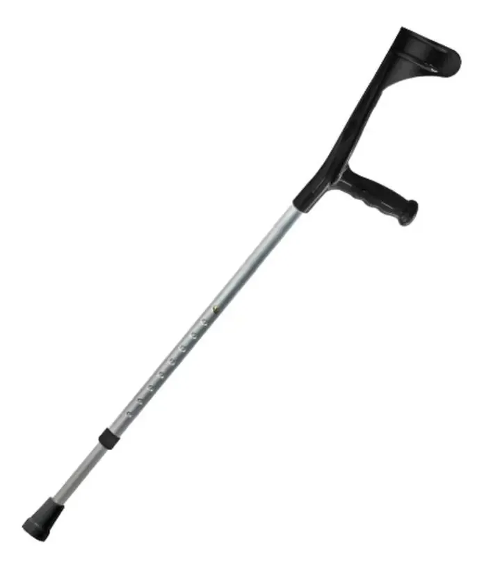 Muleta Canadense Fixa Preta Pequena 130 Kg Alo