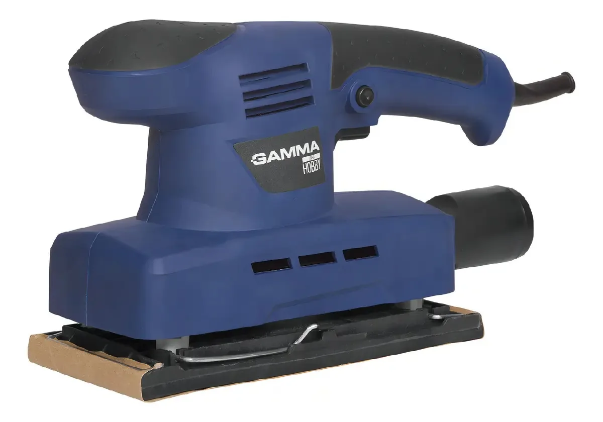 Lixadeira Orbital 135w Azul - Gamma