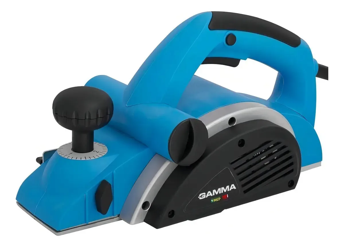 Plaina elétrica manual Gamma HG006 8.2cm cor azul