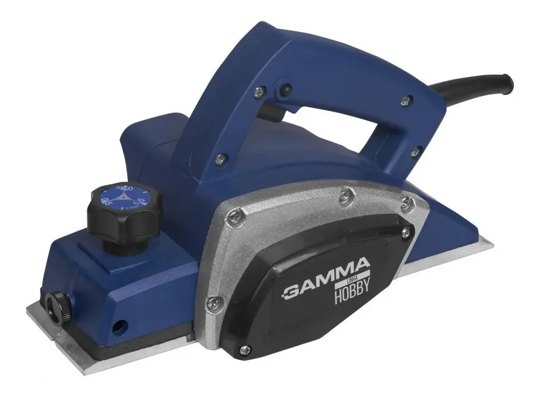 Plaina Elétrica Hobby Gamma 560w Gh1201 Cor Azul