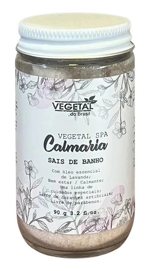 Sais De Banho Calmaria- Vegetal Spa- 90g