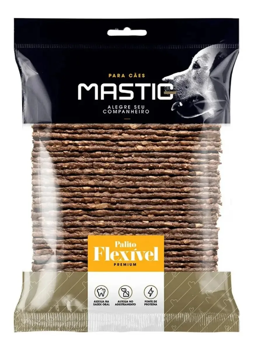 Palito Mastig Flex 900g Bacon