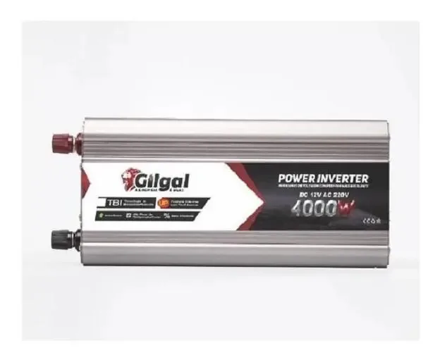 Conversor 24v Para 110v Transformador Veicula Inversor 4000w