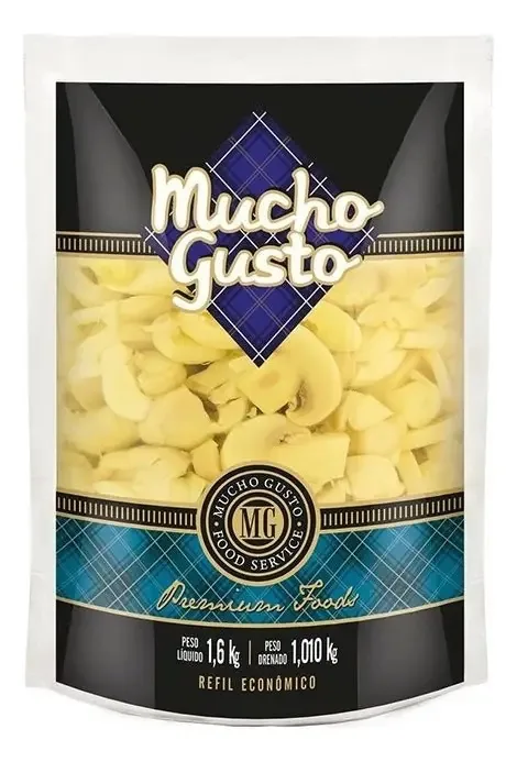 Cogumelo Fatiado Champignon Atacado 1,6kg