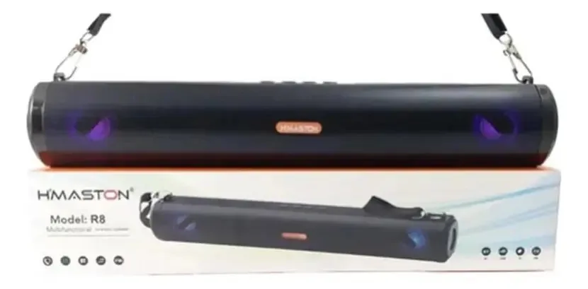 Caixa De Som Potente Portátil: Áudio Premium