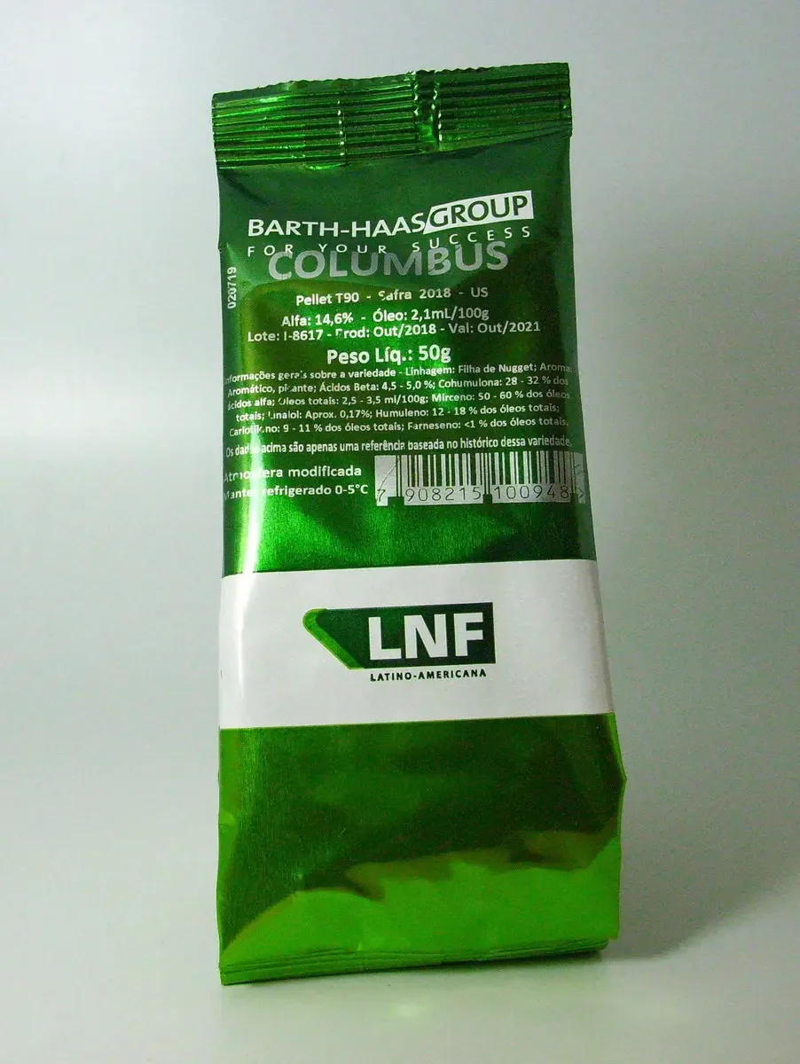 Lupulo Columbus - Barth Haas Lnf - T90 - 100g