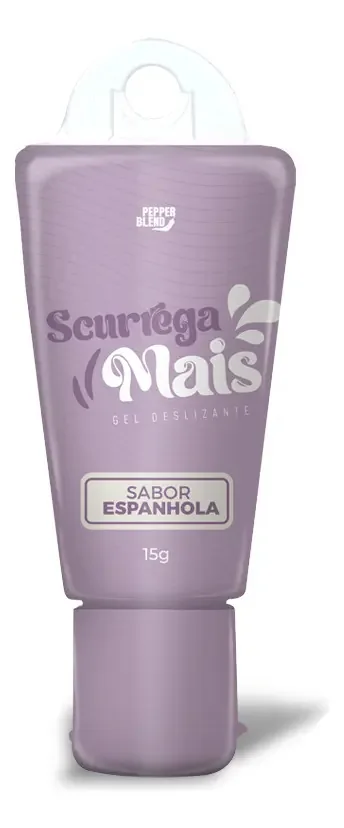 Scurrega - Gel Comestível/lubrificante Sabor Espanhola