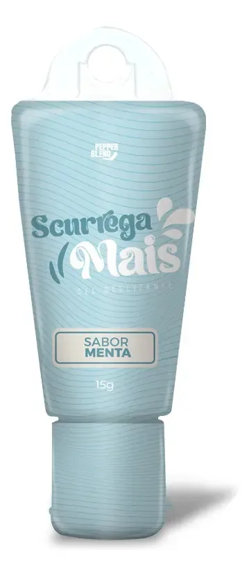 Scurrega - Gel Comestível/lubrificante Sabor Menta