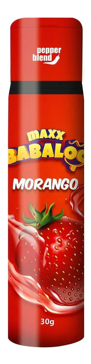Géis Lubrificantes Íntimos Oral Beijáveis Preliminares 30g Sabor Morango