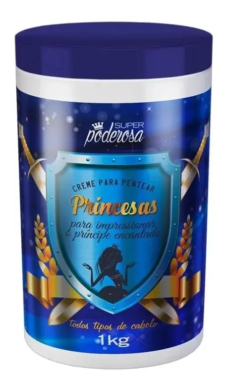 Super Poderosa Creme De Pentear Princesa 1 Kg