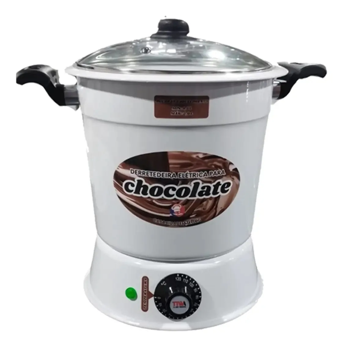 Derretedeira Para Chocolate Eletrica 3kg Branca
