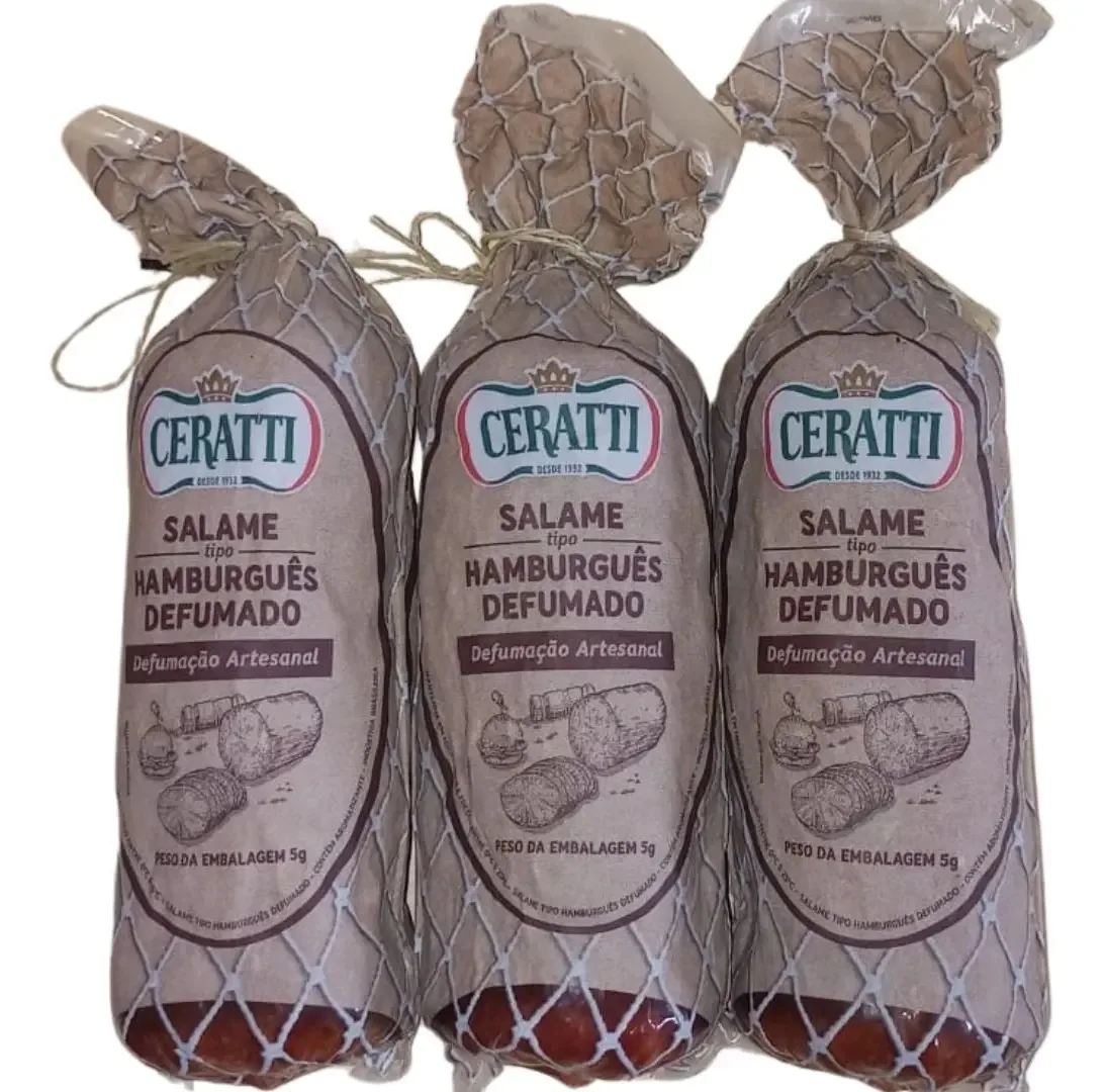 Salame Hamburguês Defumado Ceratti