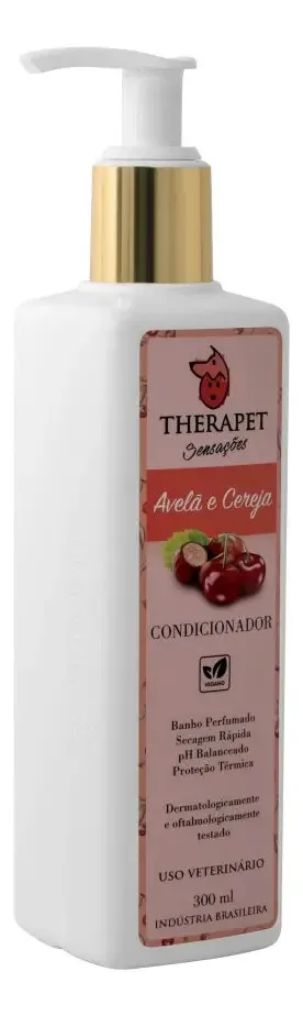 Condicionador Para Cão/gato Therapet Sensações Higiene E Limpeza Aveia Em Frasco De 300ml