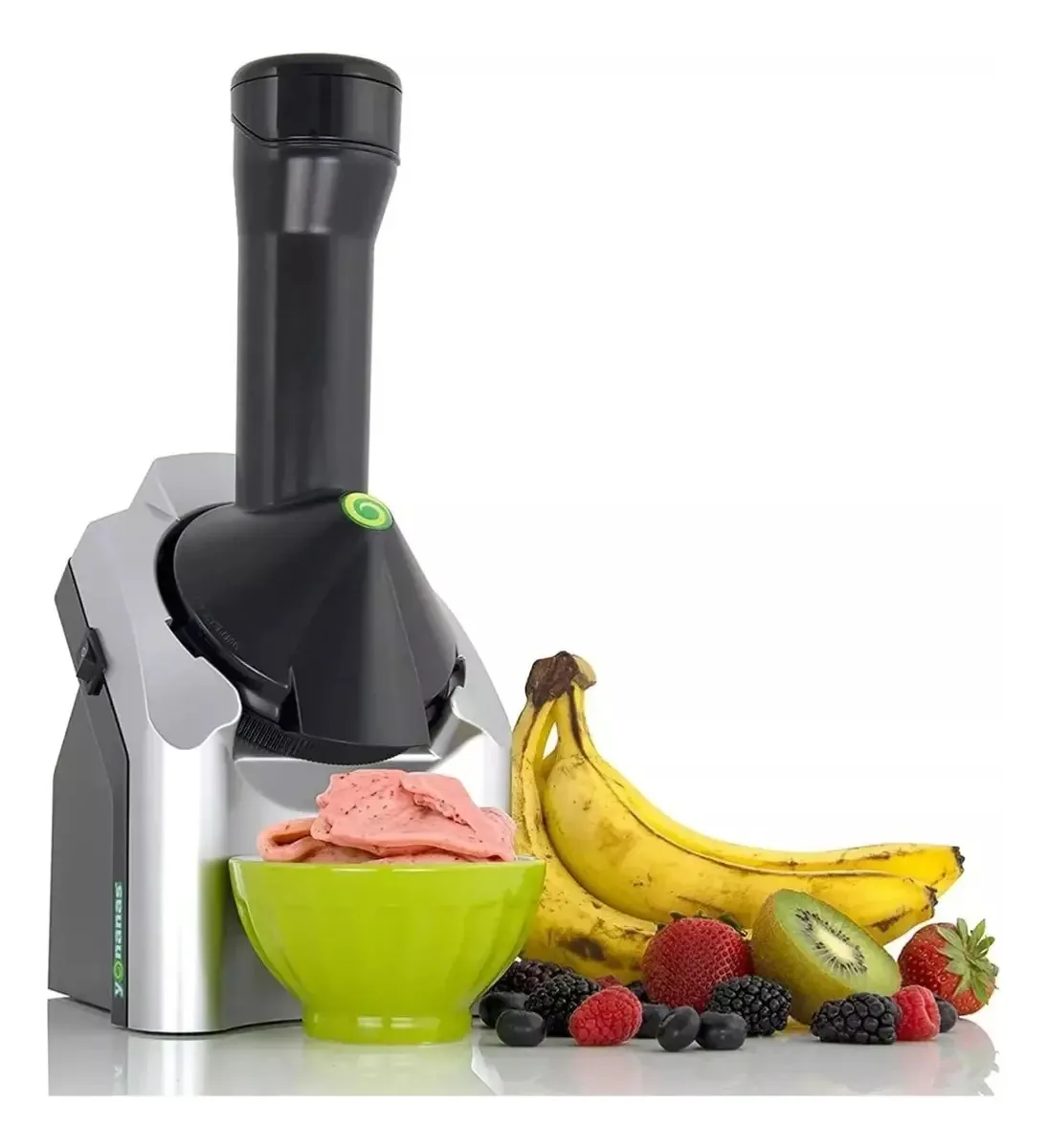 Maquina De Sorvete Frutas Congeladas 100% Saudável Yonanas Cor Cinza Frequência 60hz