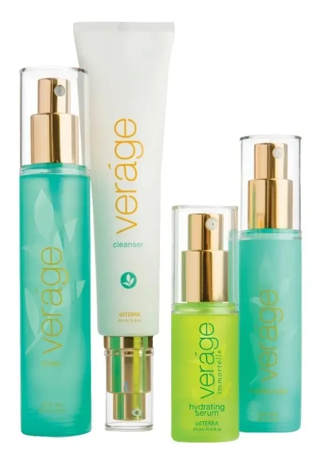 Kit De Cuidados Com A Pele Veráge Doterra