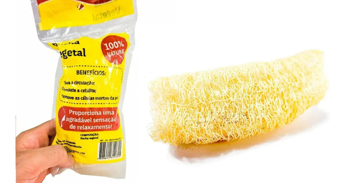 Bucha Vegetal Vidal Embalagem 1 Un