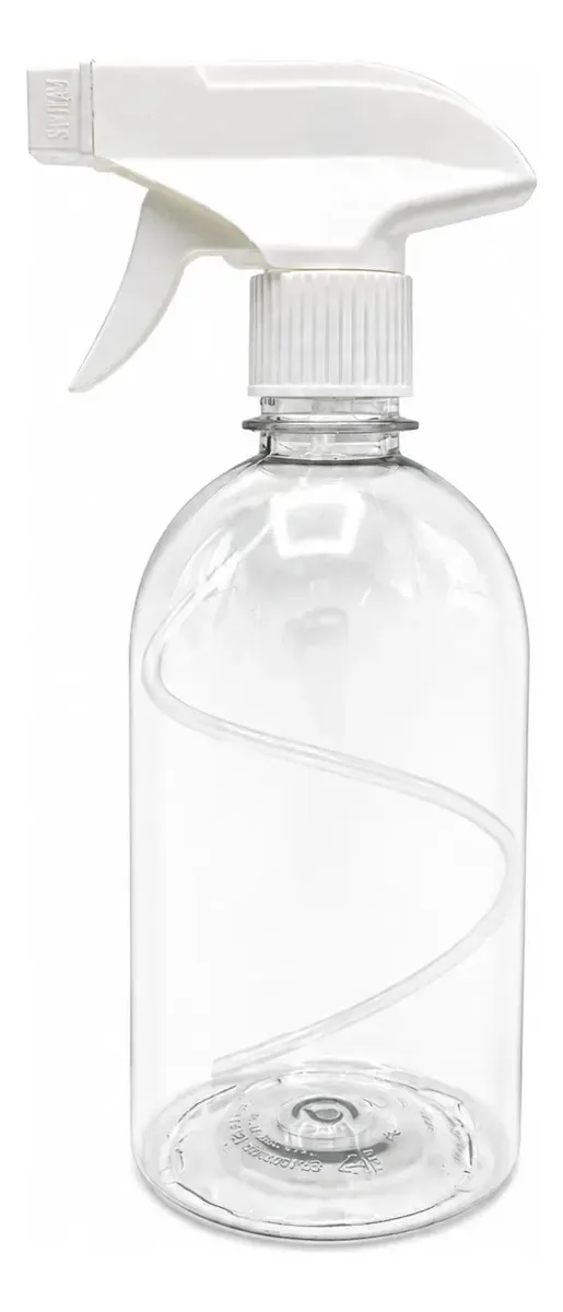 Gatilho Borrifador Com Frasco de 500ml para Limpeza e Jardinagem