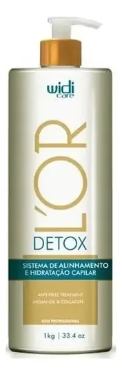 Widi Care L'or Detox Alinhamento E Hidratação Capilar 1l