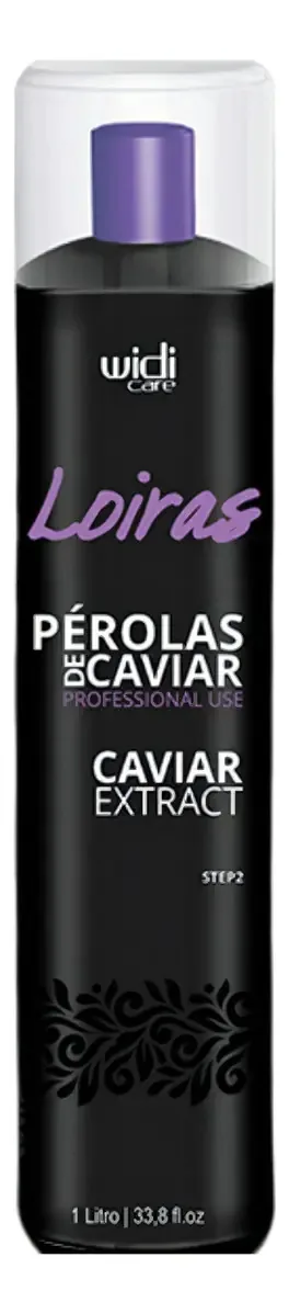 Alinhamento Capilar Pérolas De Caviar Extract 1l Widi Care