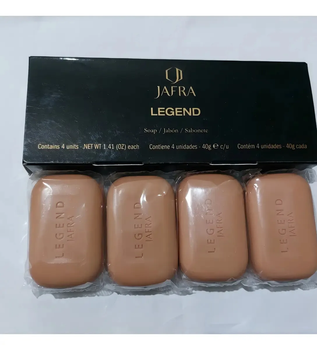 Sabonetes Legend (4 Mini Sabonetes 15g Cada) Jafra