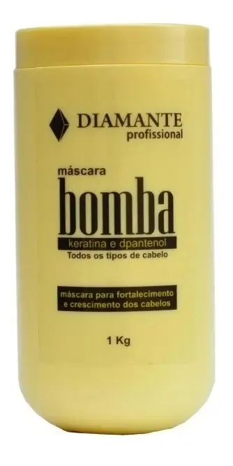 Creme/mascara Tratamento Diamante Bomba 300g