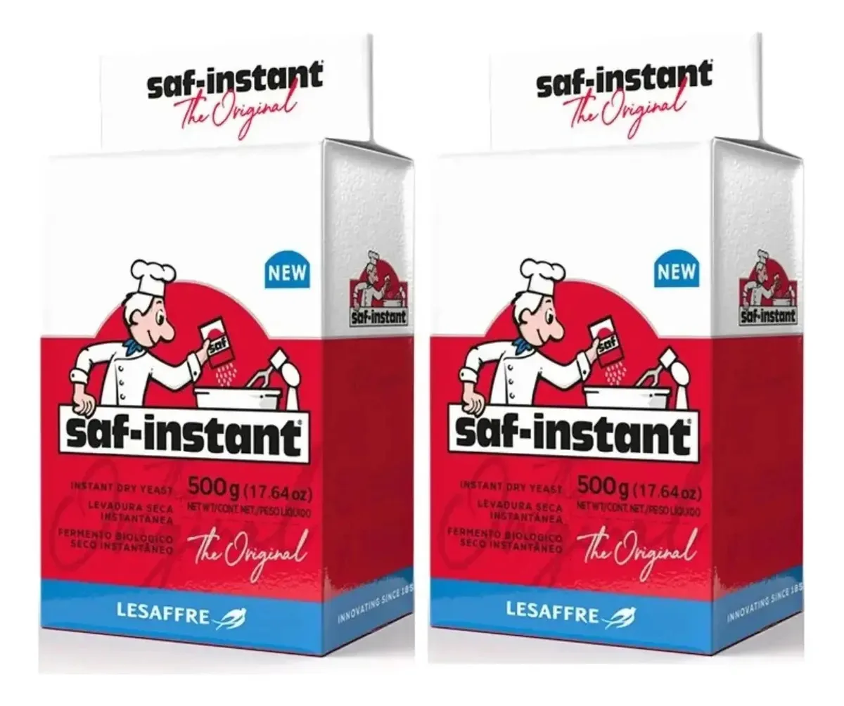 Fermento Biológico Seco Instantâneo Saf-instant Kit 2 X 500g