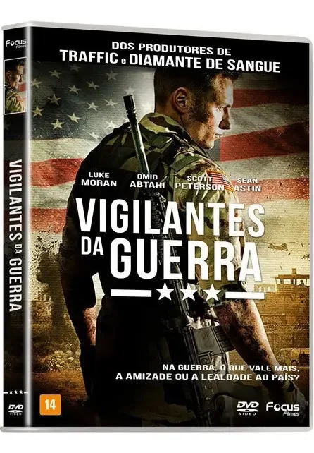 DVD Vigilantes da Guerra Focus Filmes Luke Moran Drama Guerra HD