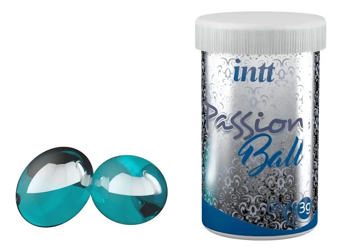 Bolinha Explosiva Dessensibilizante 2 Un - Intt Passion Ball