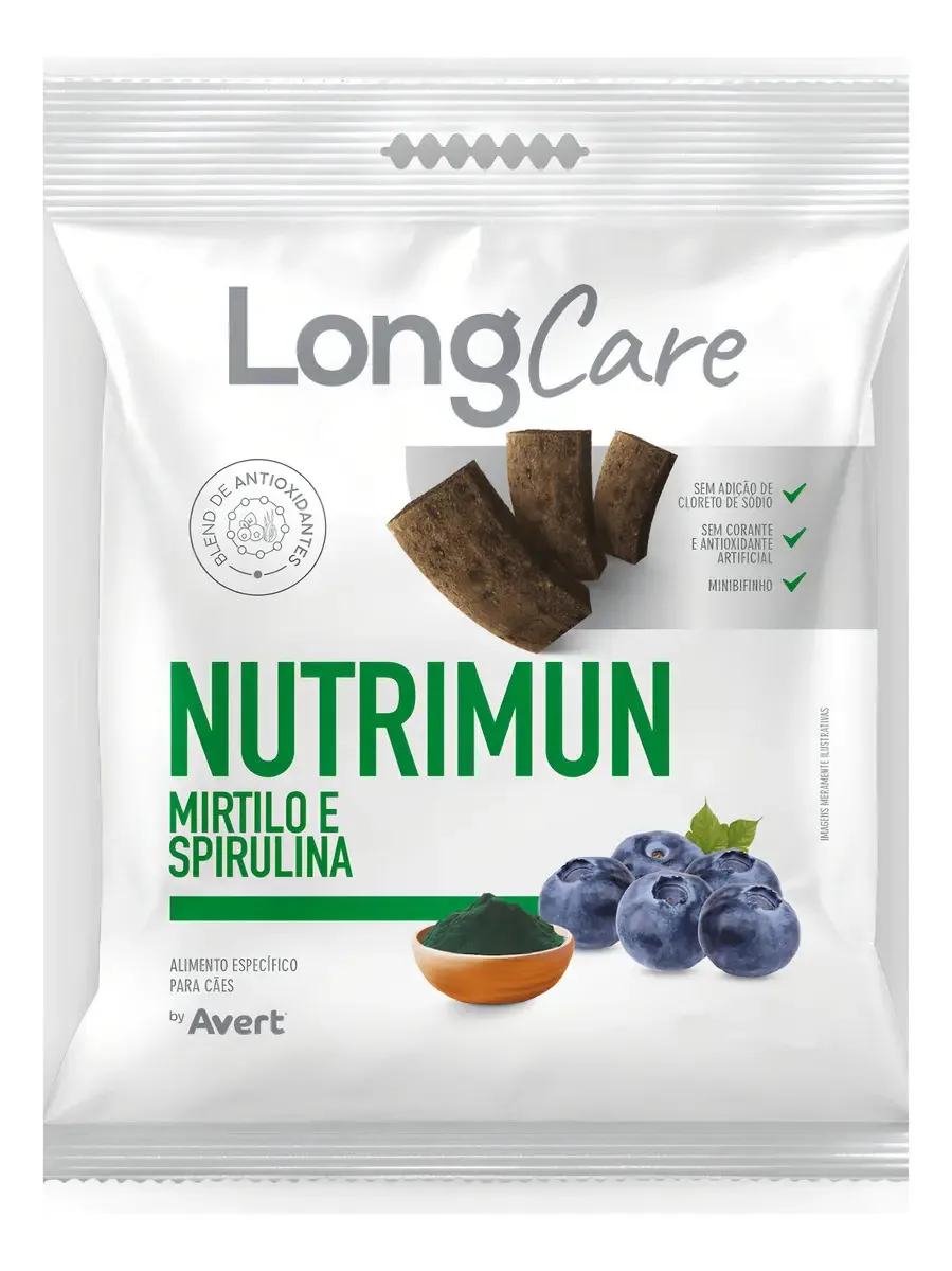 Avert Long Care Petisco Natural 250g Nutrimun