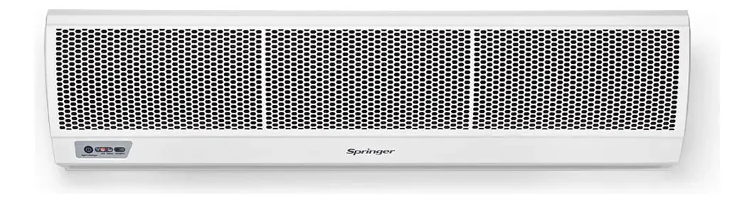 Cortina De Ar Springer 0,90 Cm Cor Prateado