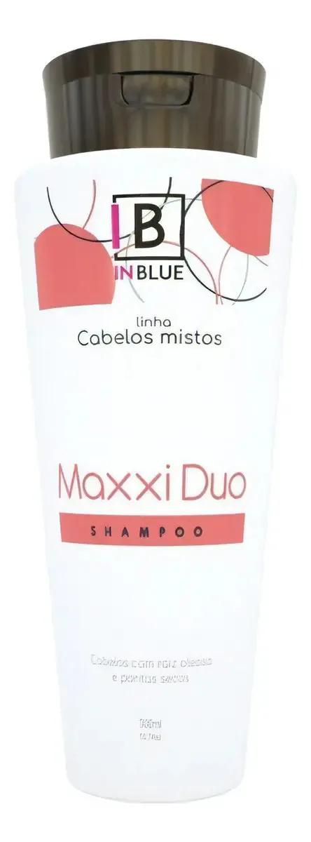 Shampoo Para Cabelos Mistos Maxxi Duo Inblue 300ml