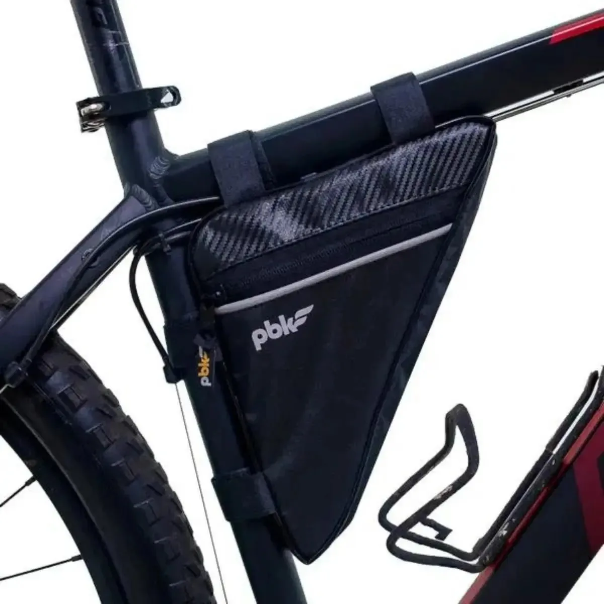 Bolsa Quadro Bike Impermeavel Probike Triangular Preta