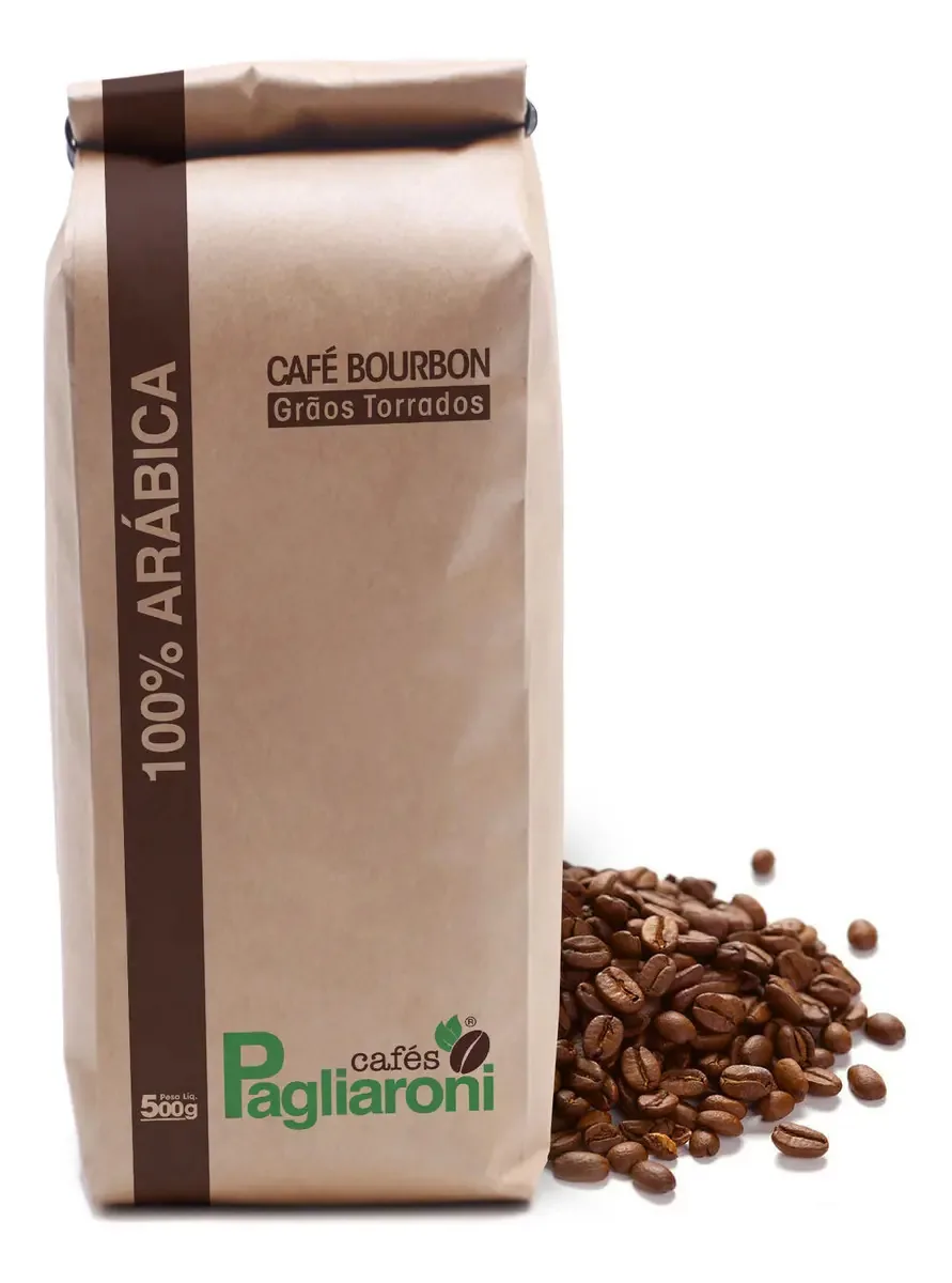 Cafés Pagliaroni Grãos Torrados: Bourbon 500g
