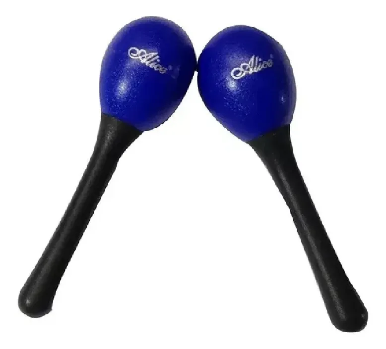 Par de Maraquitas Alice A042se cor azul